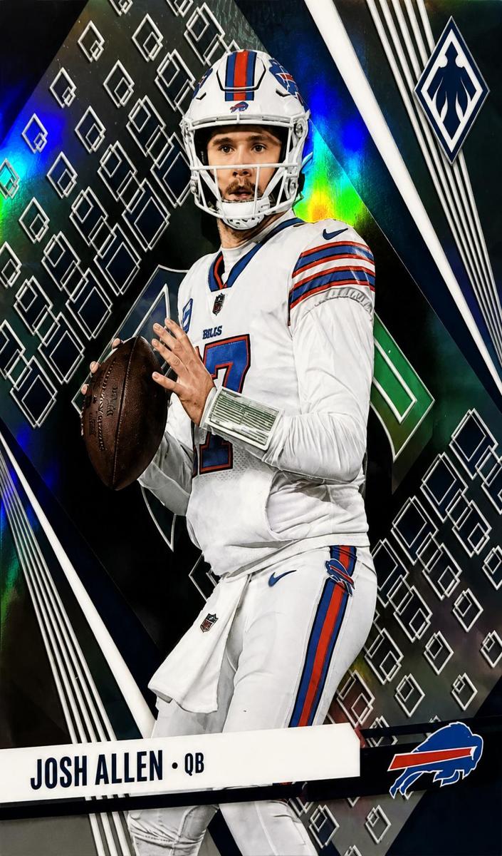 2023 Panini Phoenix Football Silver Josh Allen #8