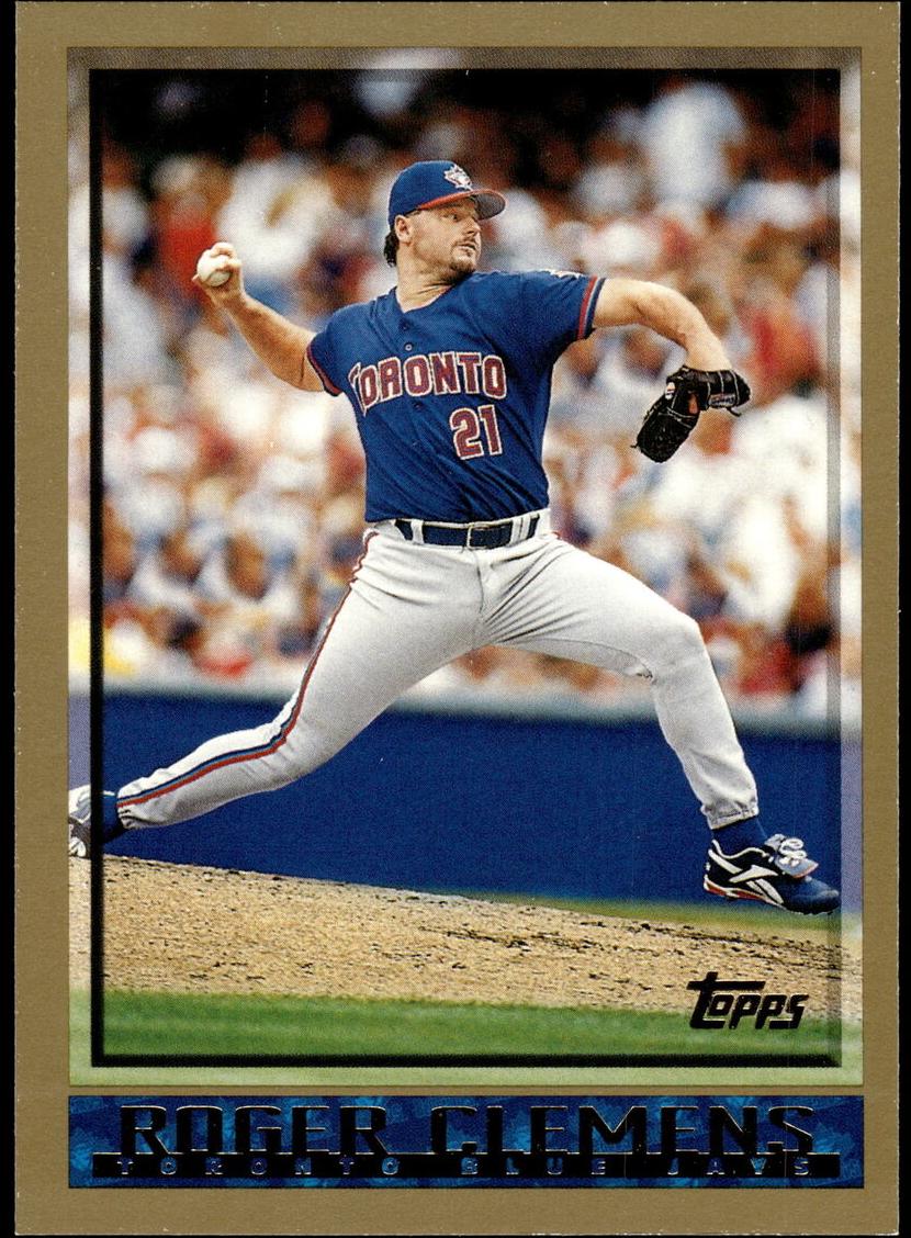 1998 Topps Baseball Roger Clemens #300
