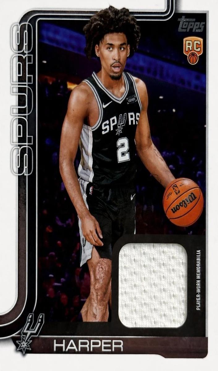 2025 Topps Basketball Dylan Harper #FRO-DH PSA 8