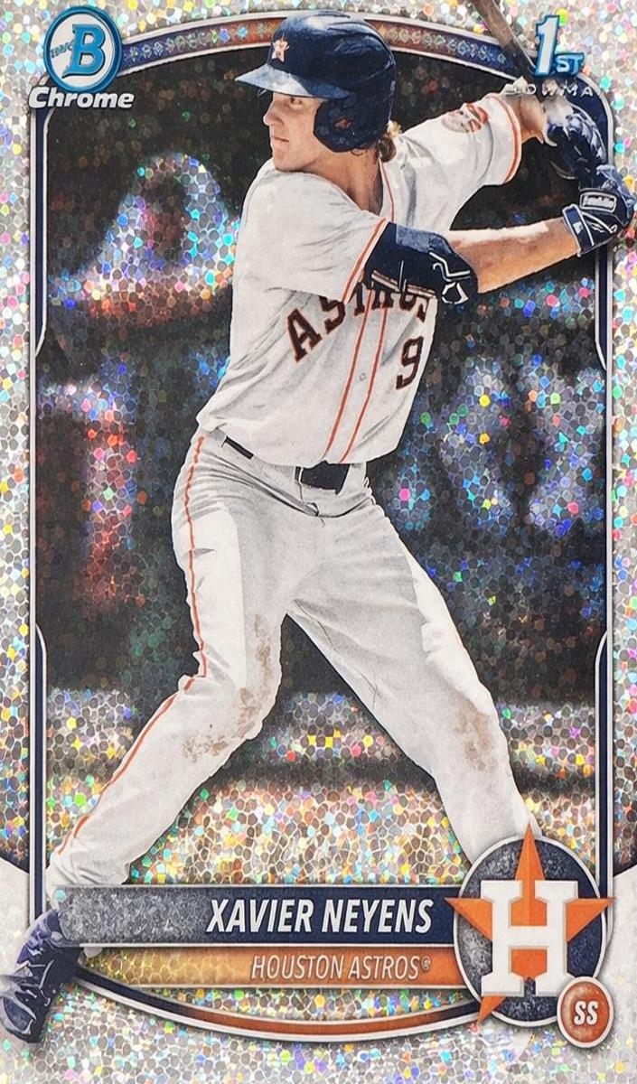 2025 Bowman Draft Chrome Baseball Sparkle Refractor Xavier Neyens #BDC-2