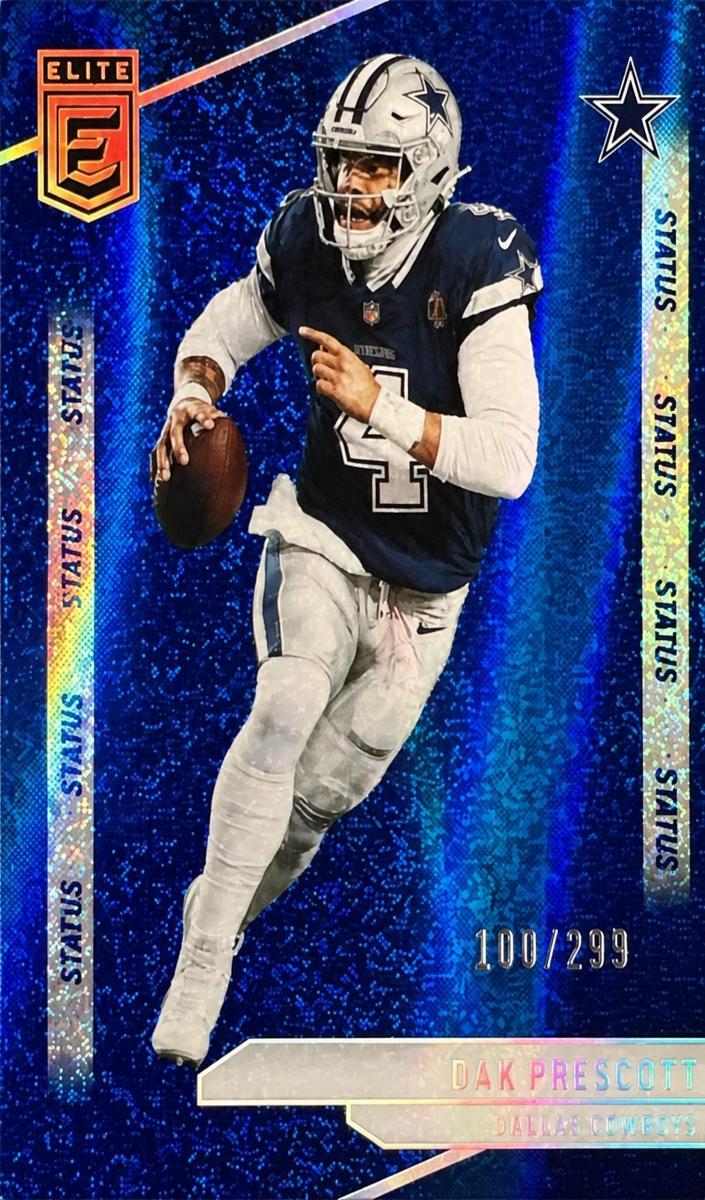 2024 Donruss Elite Football Status Sparkle Dak Prescott #20 PSA 9