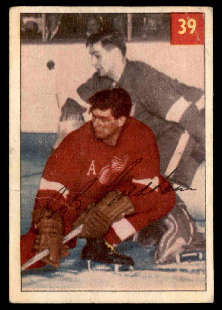 1954 Parkhurst Hockey Bob Goldham #39 PSA 6