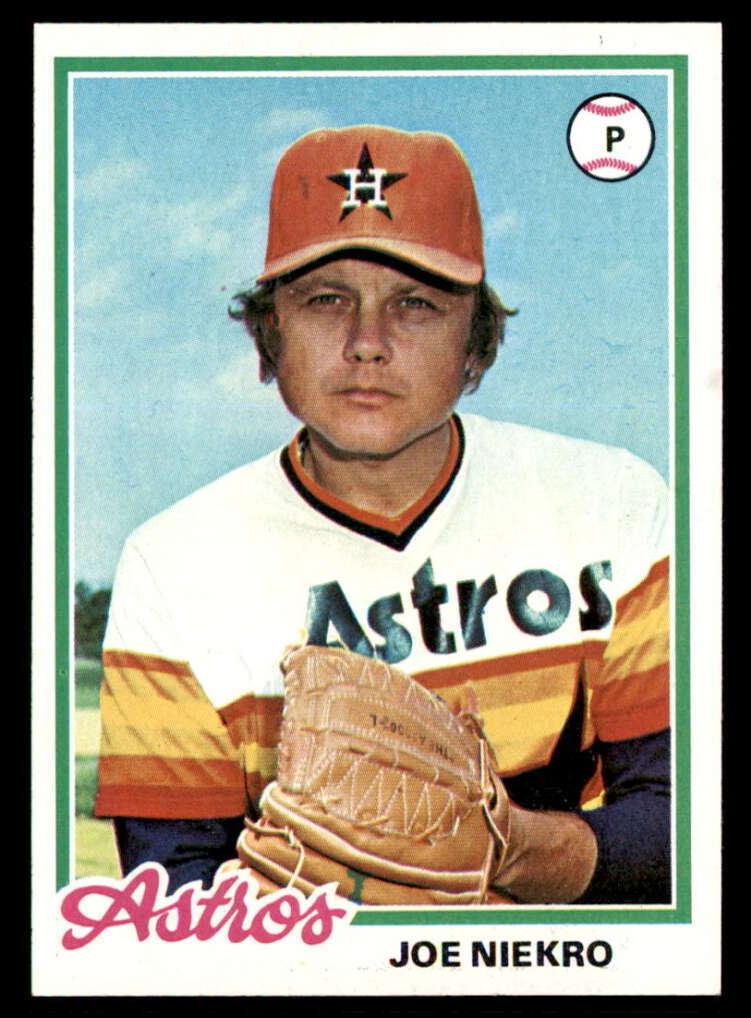 1978 Topps Baseball Joe Niekro #306