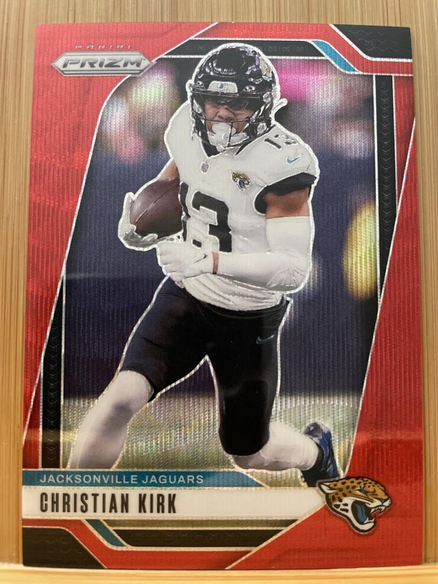 2024 Panini Prizm Football Red Wave Christian Kirk #131