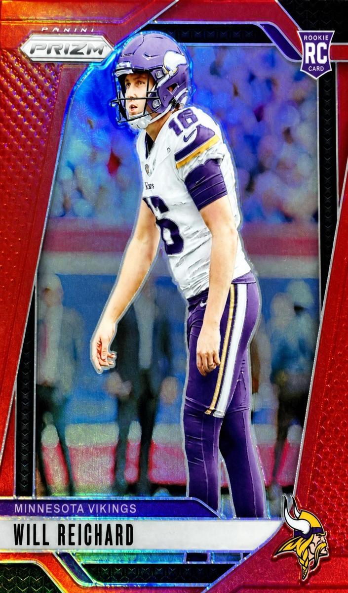 2024 Panini Prizm Football Red Will Reichard #396