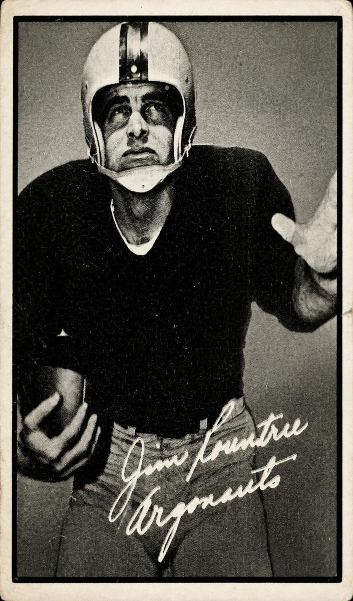 1961 Topps CFL Football Jim Rountree #108