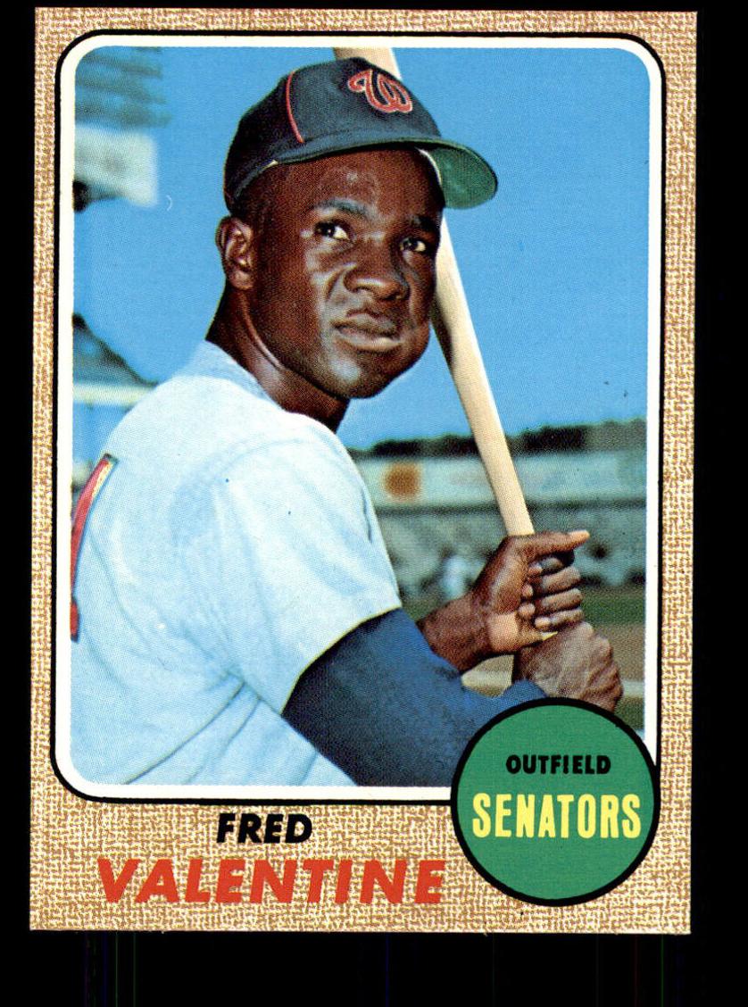 1968 Topps Baseball Fred Valentine #248 PSA 8.5