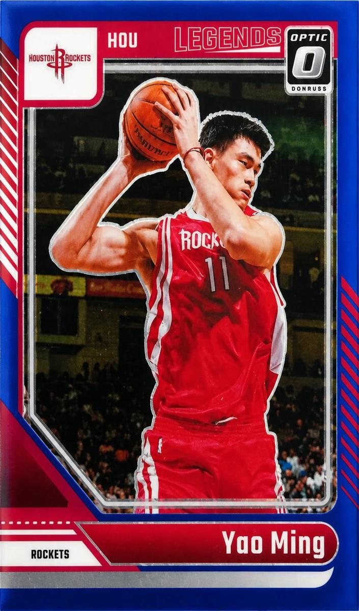2024 Donruss Optic Basketball Hyper Blue Yao Ming #226 PSA 9