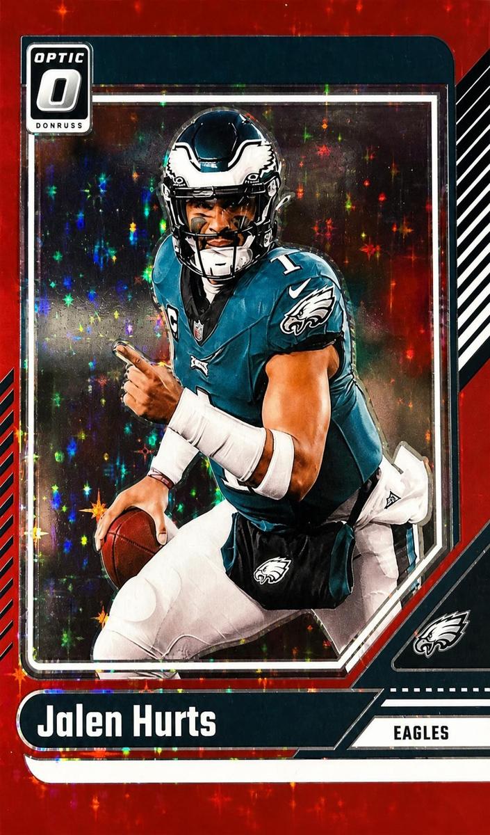 2024 Donruss Optic Football Red Stars Jalen Hurts #158