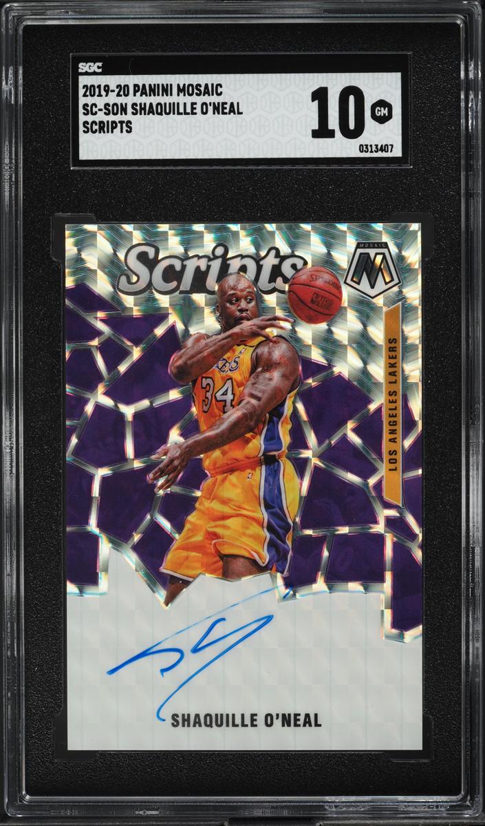 2019 Panini Mosaic Basketball Shaquille O'Neal #SC-SON