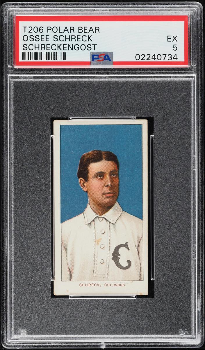 1909-11 T206 Baseball Ossee Schreck #NNO