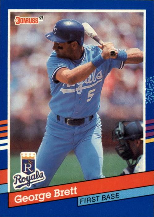 1991 Donruss Baseball George Brett #201 PSA 10