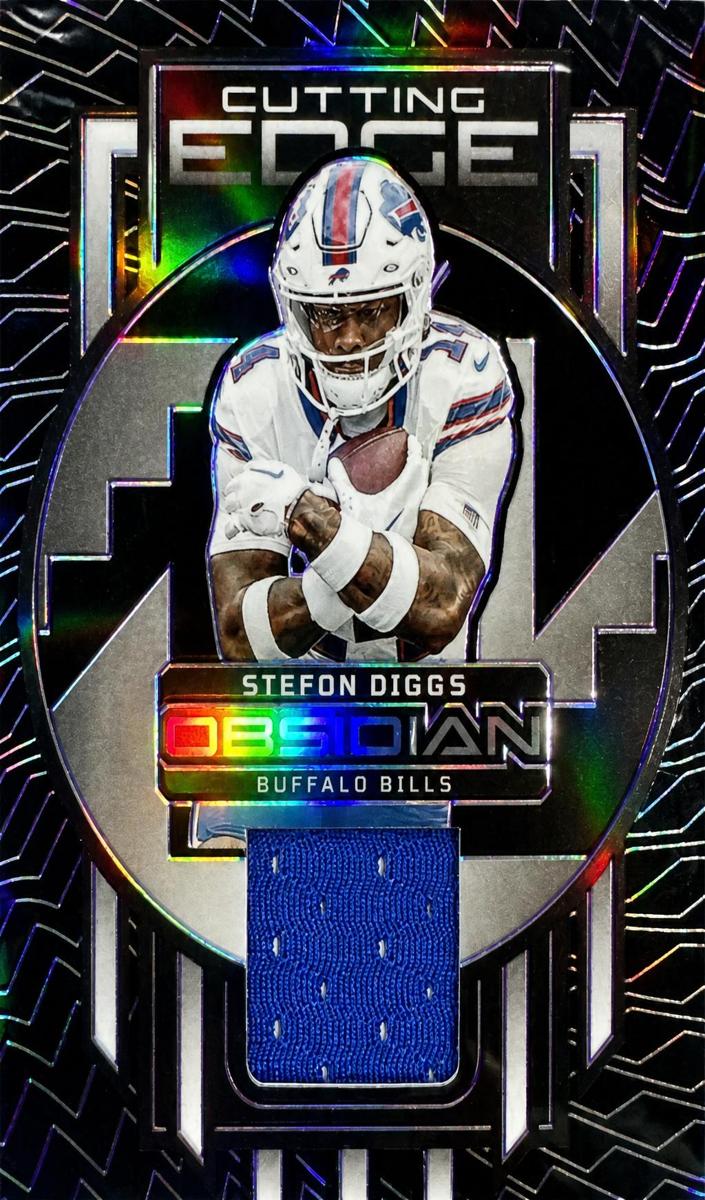 2023 Panini Obsidian Football Electric Etch Purple Stefon Diggs #CEM-SDI
