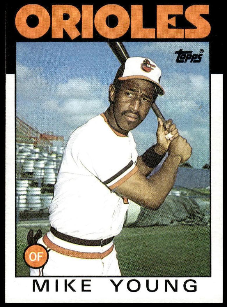 1986 Topps Baseball Mike Young #548 PSA 10