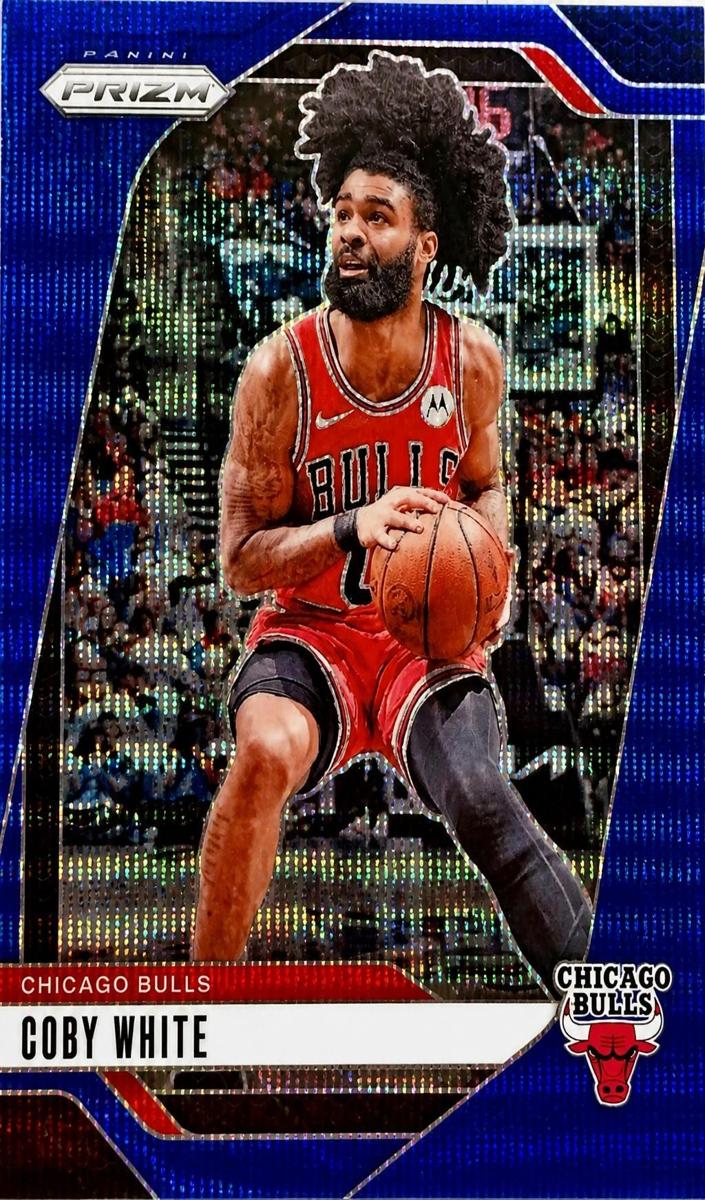 2024 Panini Prizm Basketball Blue Wave Coby White #70