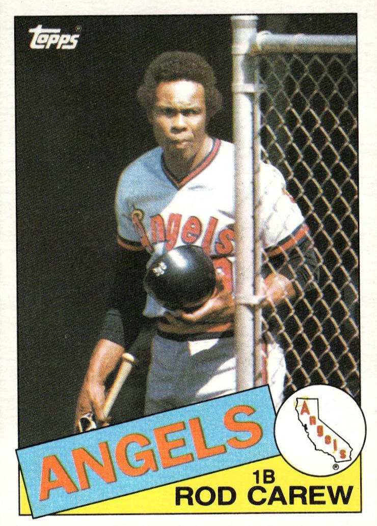 1985 Topps Baseball Rod Carew #300
