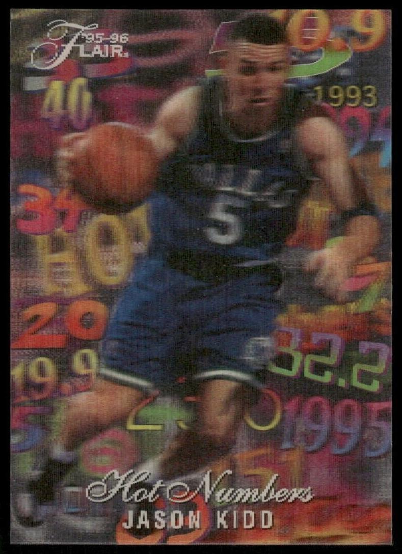 1995 Flair Basketball Jason Kidd #6