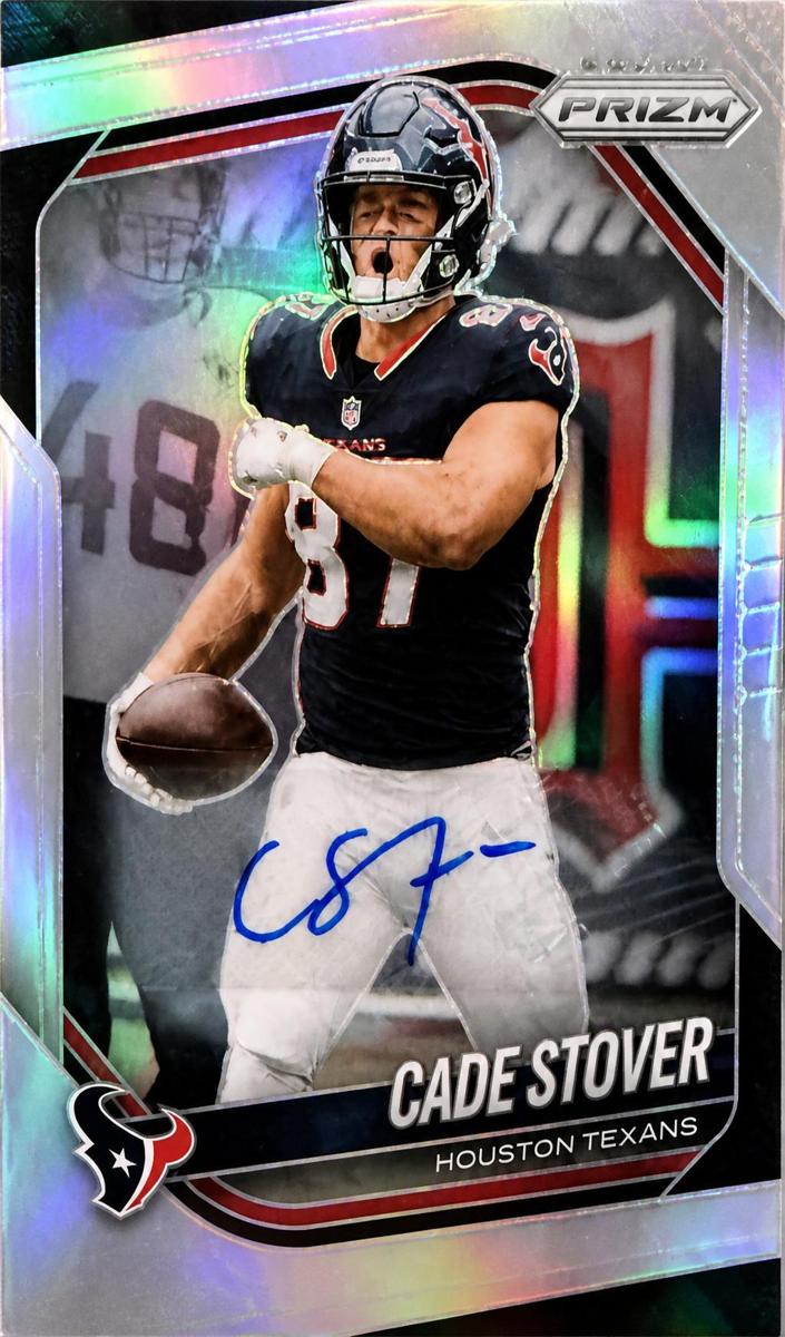 2025 Panini Prizm Football Silver Cade Stover #101