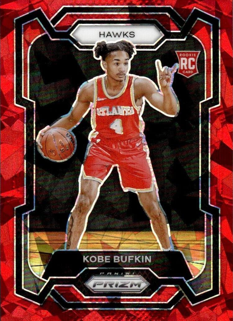 2023 Panini Prizm Basketball Red Ice Kobe Bufkin #151 PSA 10