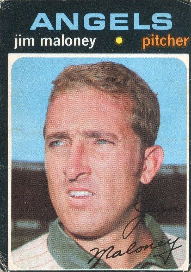 1971 O-Pee-Chee Baseball Jim Maloney #645
