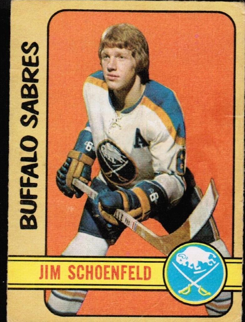 1972 O-Pee-Chee Hockey Jim Schoenfeld #220