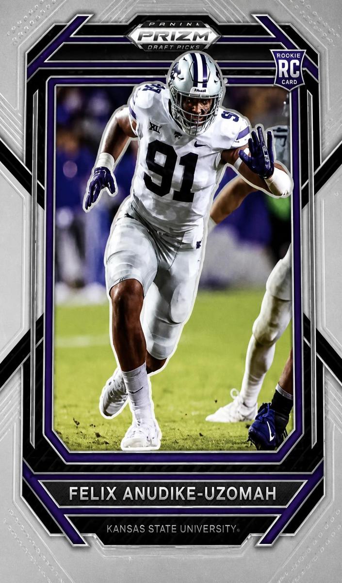 2023 Panini Prizm Draft Picks Football Felix Anudike-Uzomah #190 CGC 10