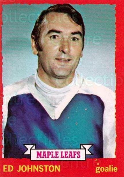 1973 O-Pee-Chee Hockey Ed Johnston #23