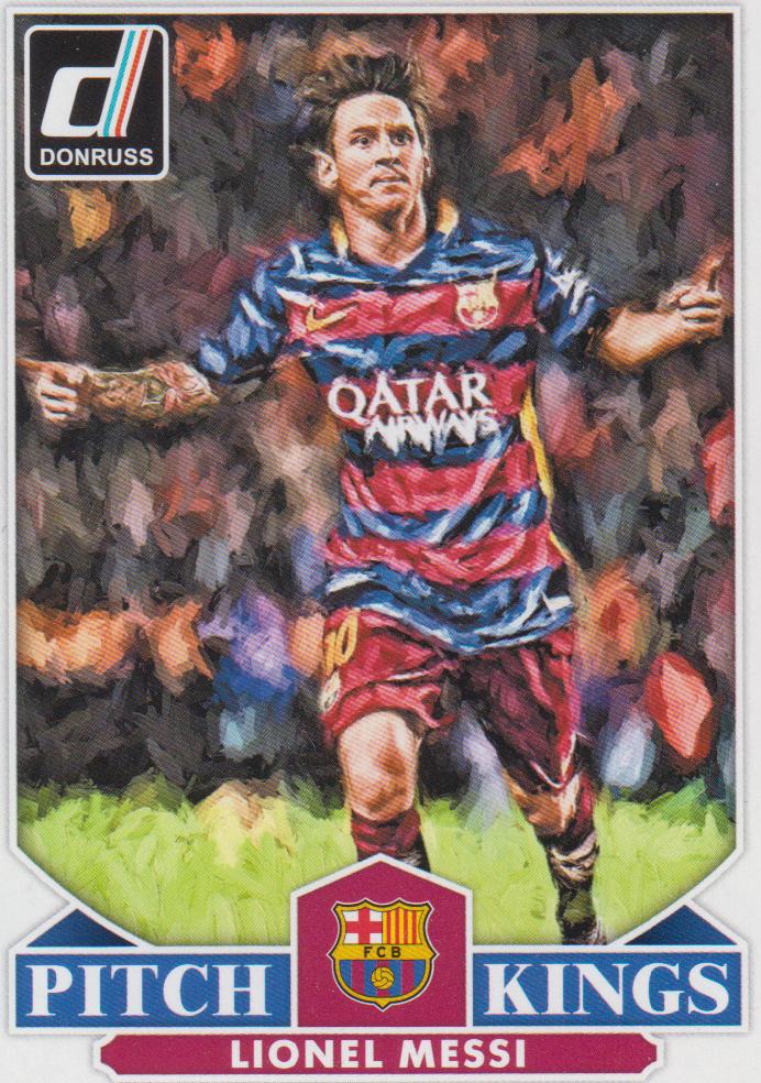 2015 Panini Donruss Soccer Lionel Messi #17 SGC 9.5