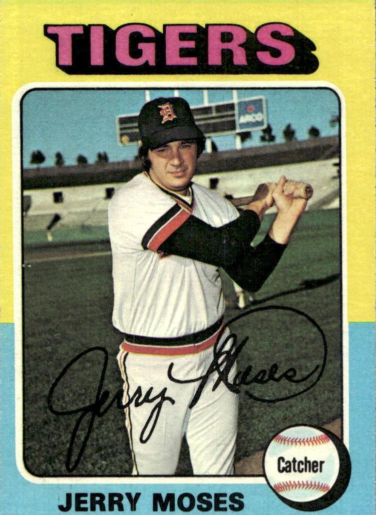 1975 Topps Baseball Jerry Moses #271 PSA 7.5