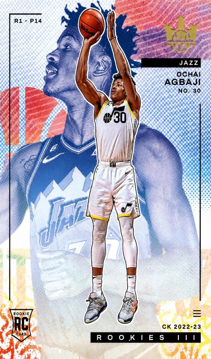 2022 Panini Court Kings Basketball Ochai Agbaji #156