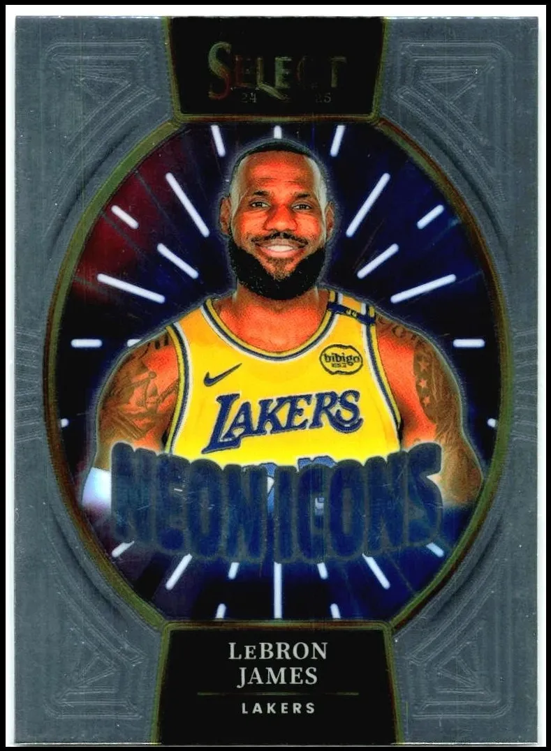 2024 Panini Select Basketball LeBron James #7 PSA 10