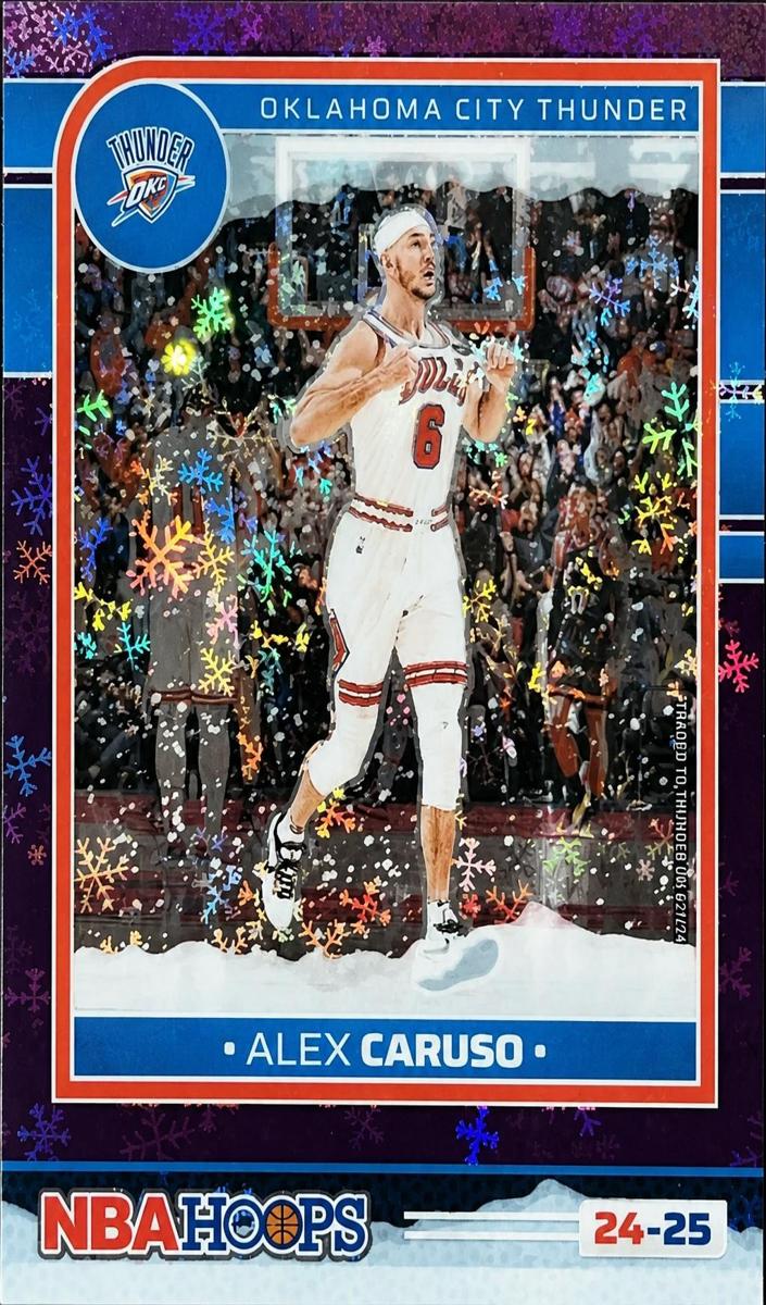 2024 Panini Hoops Basketball Purple Winter Alex Caruso #88
