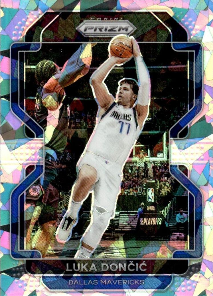 2021 Panini Prizm Basketball Ice Luka Doncic #223 PSA 9