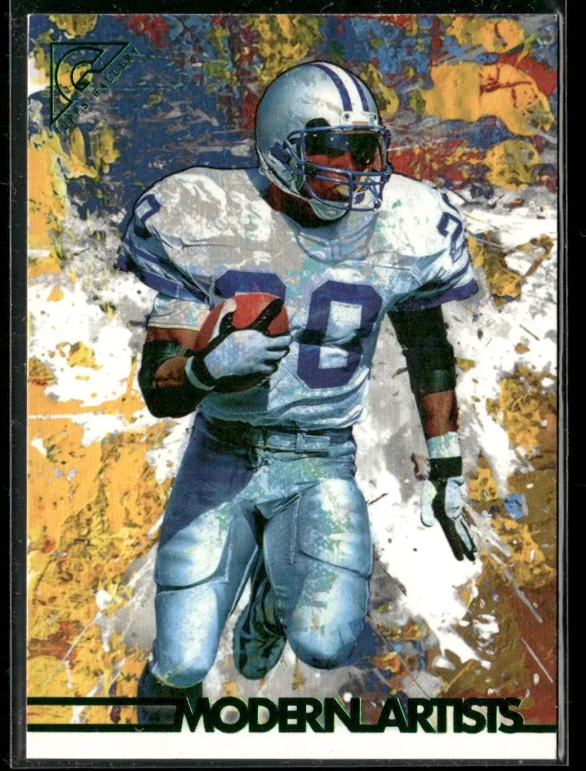 2023 Topps Composite Football Green Barry Sanders #MA-14 PSA 9