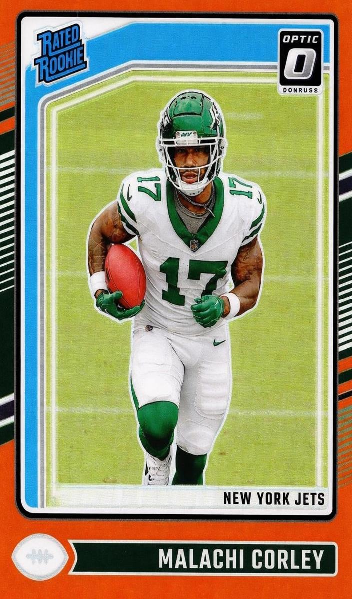 2024 Donruss Optic Football Orange Malachi Corley #270