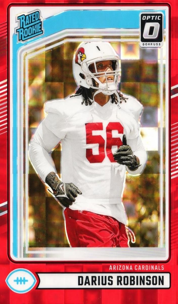 2024 Panini Donruss Football Red Pandora Darius Robinson #381