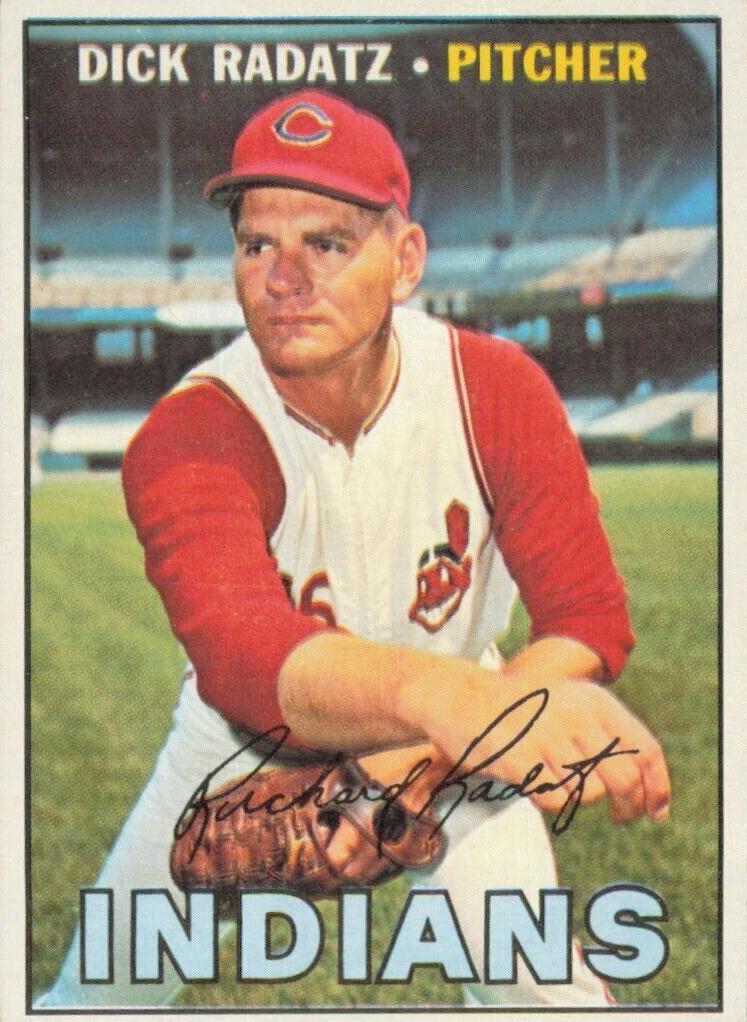 1967 Topps Baseball Dick Radatz #174