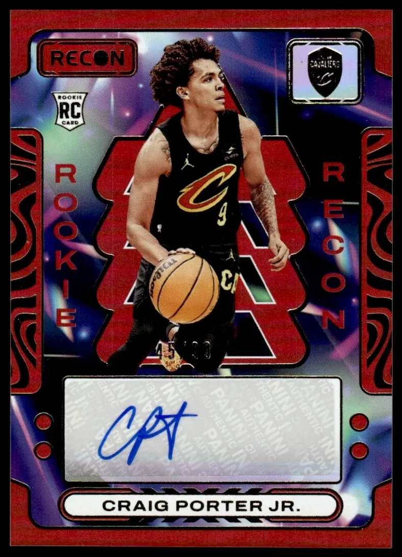 2023 Panini Recon Basketball Red Craig Porter Jr. #RRS-CPJ