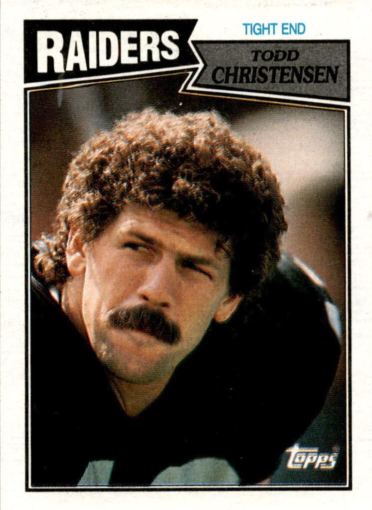 1987 Topps Football Todd Christensen #218