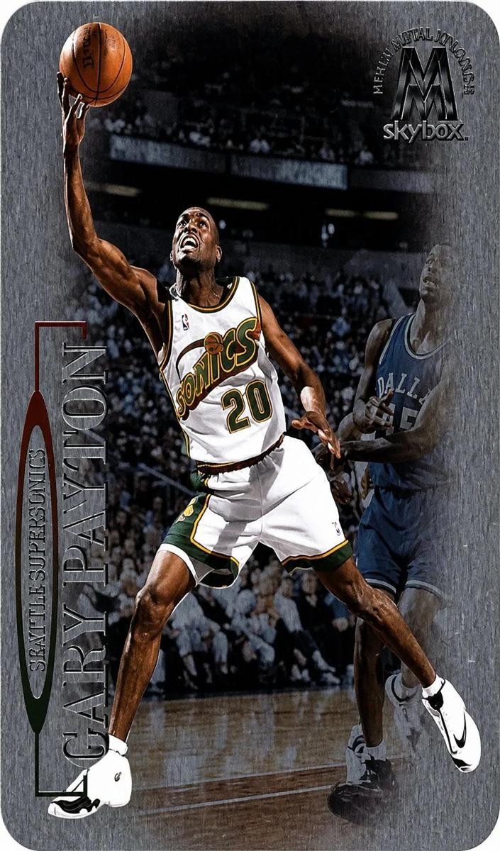 1998 Skybox Molten Metal Basketball Gary Payton #118