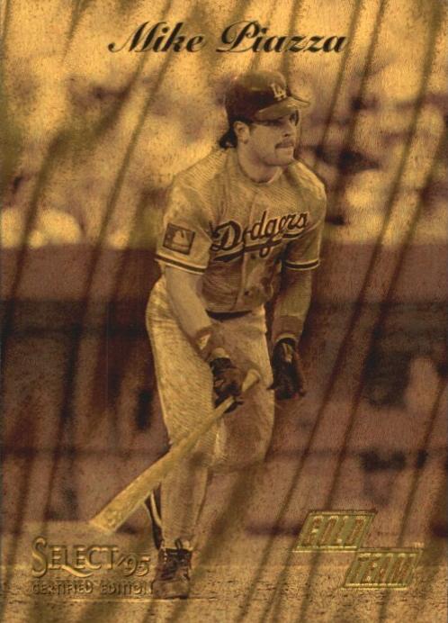 1995 Select Certified Baseball Mike Piazza #5 BGS 8.5