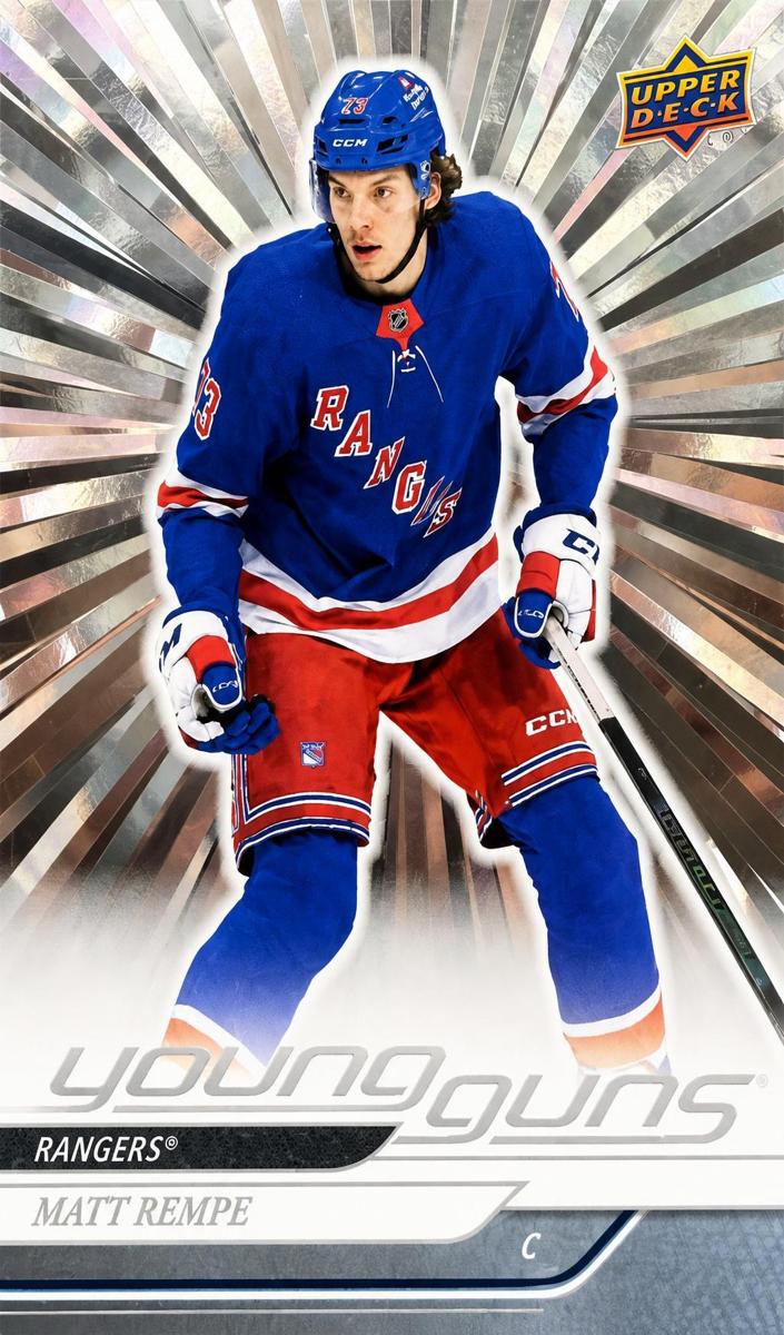 2024 Upper Deck Hockey Outburst Silver Matt Rempe #216