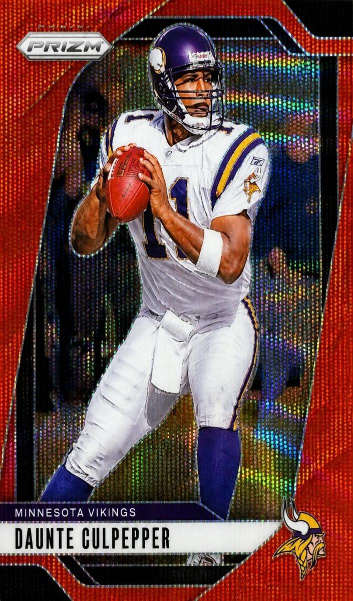 2024 Panini Prizm Football Red Wave Daunte Culpepper #193 PSA 9