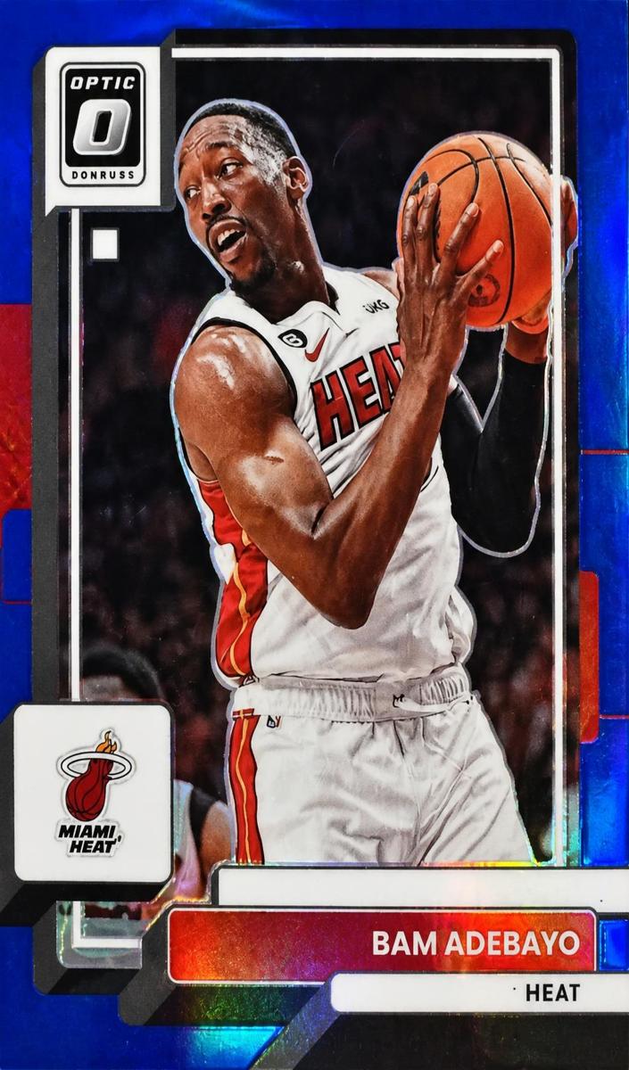 2022 Donruss Optic Basketball Blue Bam Adebayo #174