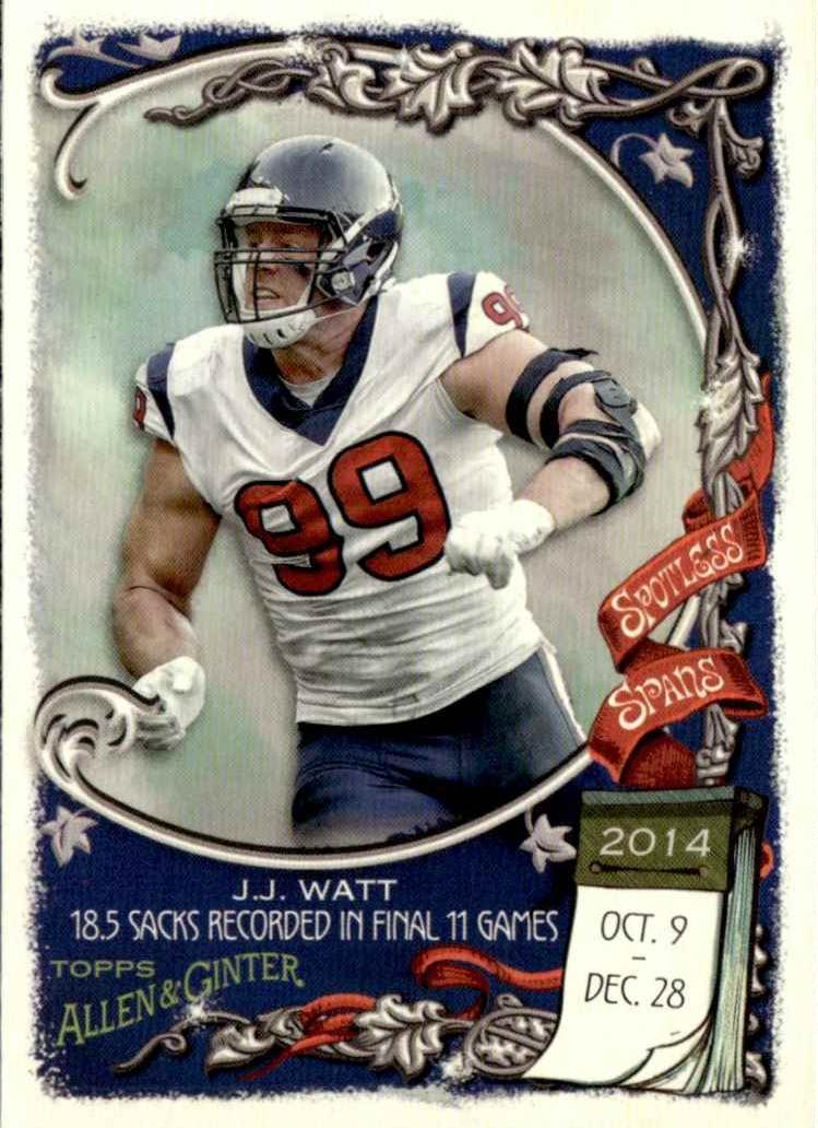 2023 Topps Composite Football J.J. Watt #SS-24