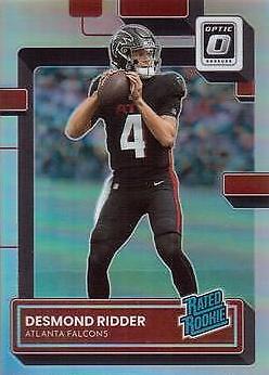 2022 Donruss Optic Football Holo Desmond Ridder #202