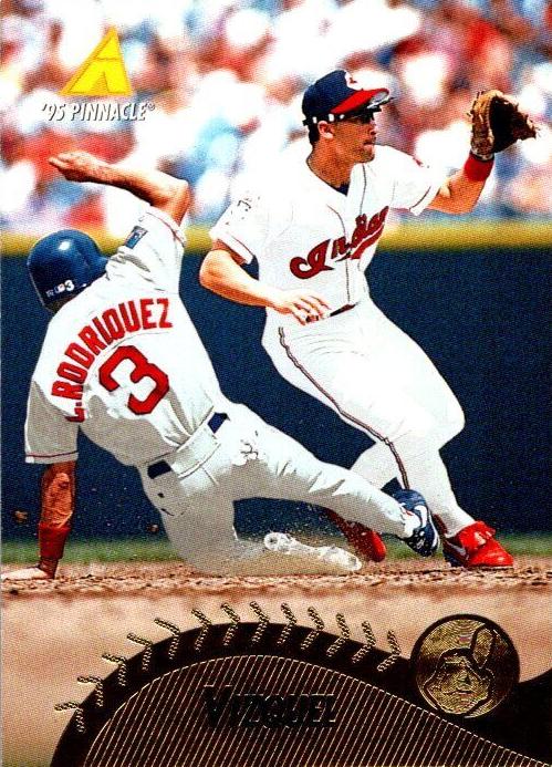1995 Pinnacle Baseball Omar Vizquel #129