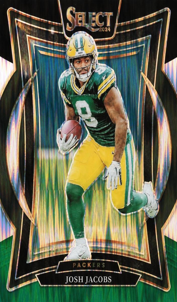 2024 Panini Select Football Green Josh Jacobs #73