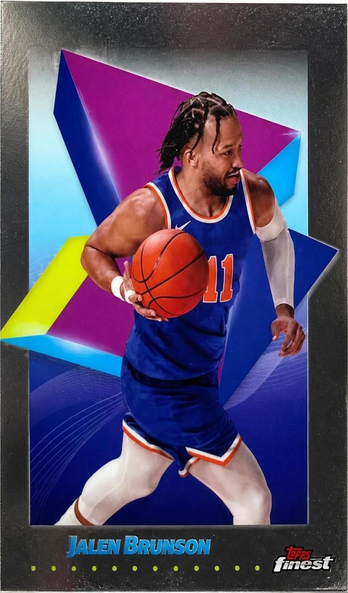 2024 Topps Finest Basketball Jalen Brunson #64