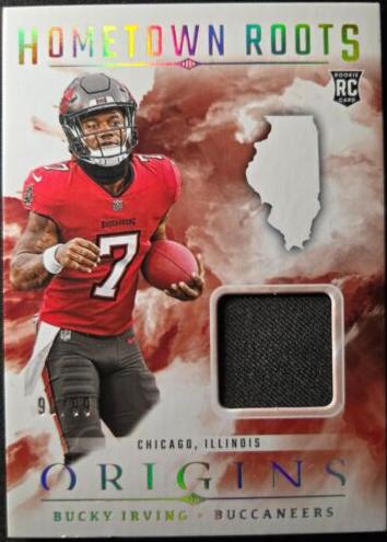 2024 Panini Origins Football Bucky Irving #HRO-BIR